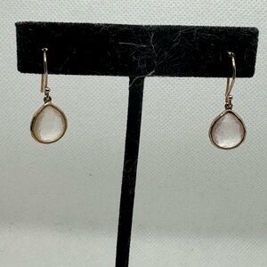 Elegant Gold and Silver Teardrop Earrings by Ippolita